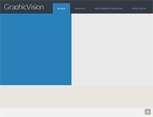 Tablet Screenshot of graphicvision.ro